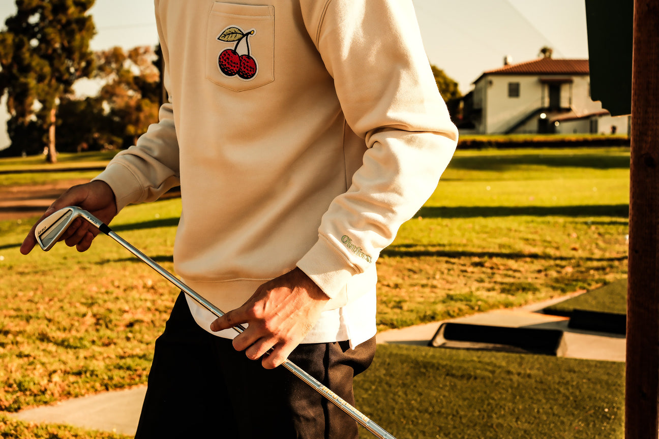 Outliers Golf Hero Banner Crewneck