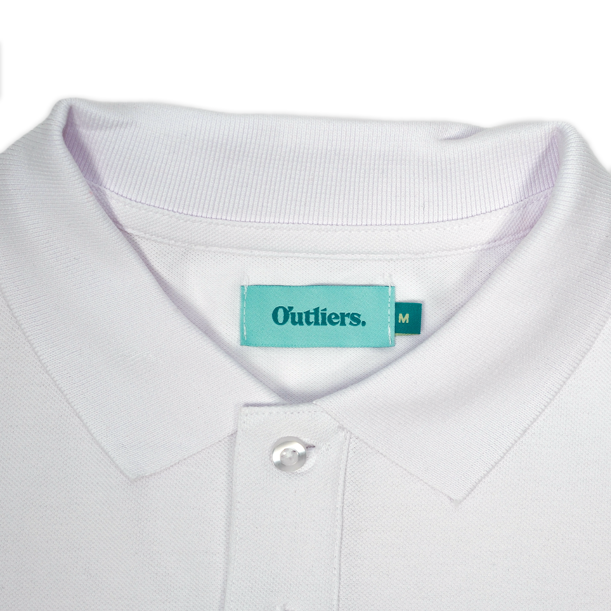 Outliers Cherries Polo White