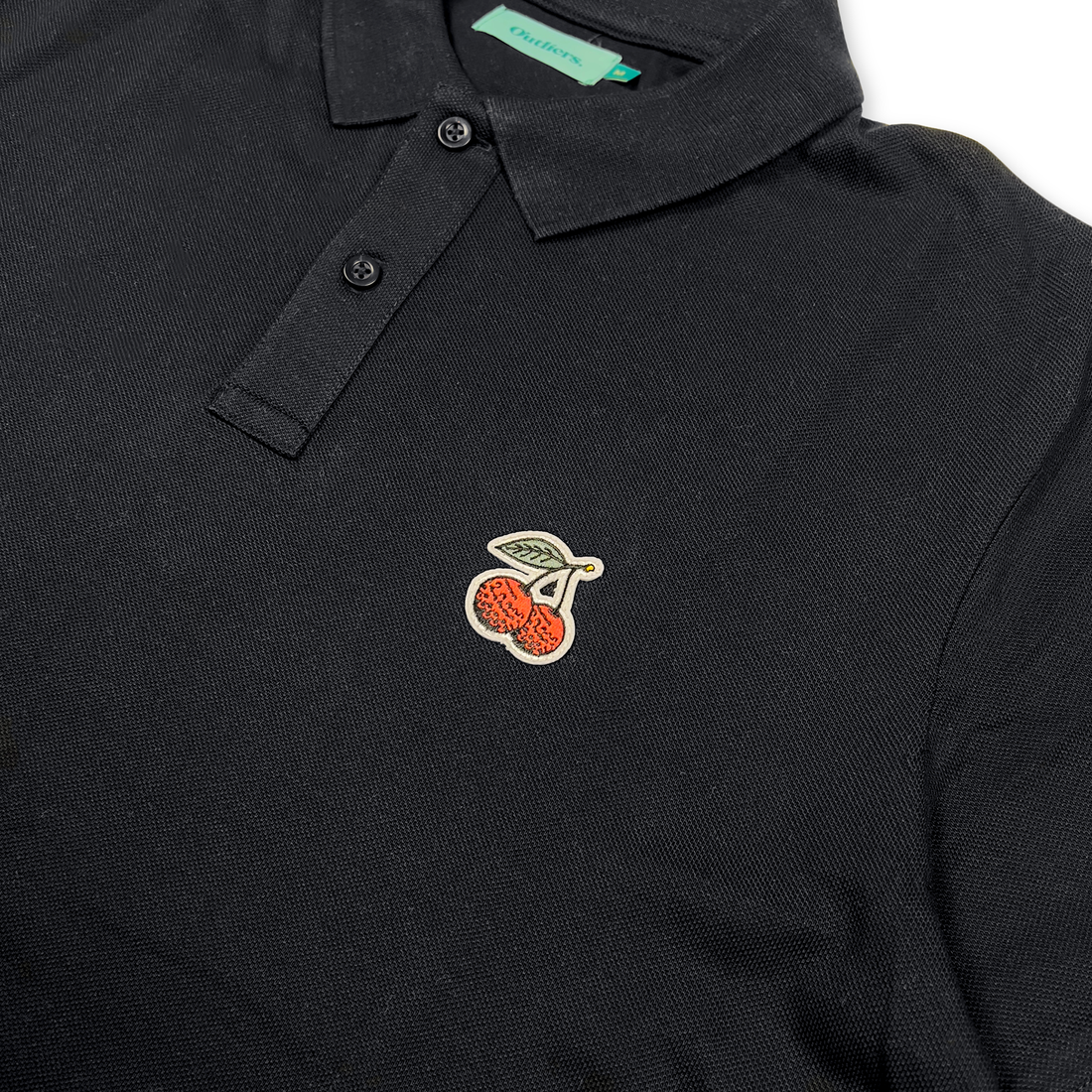 Cherries Polo - Black