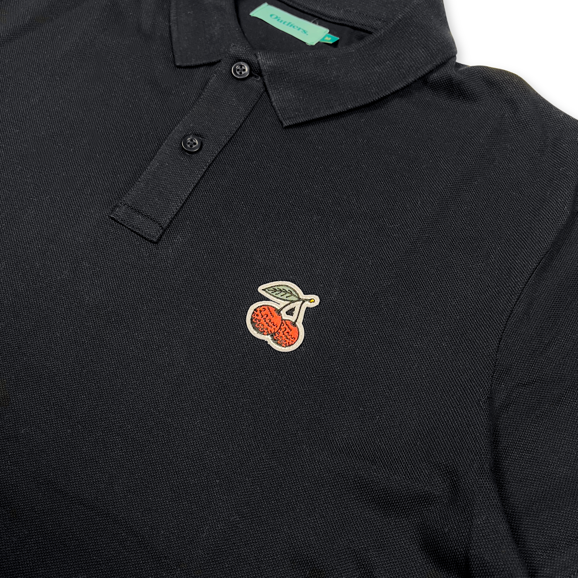 Cherries Polo - Black