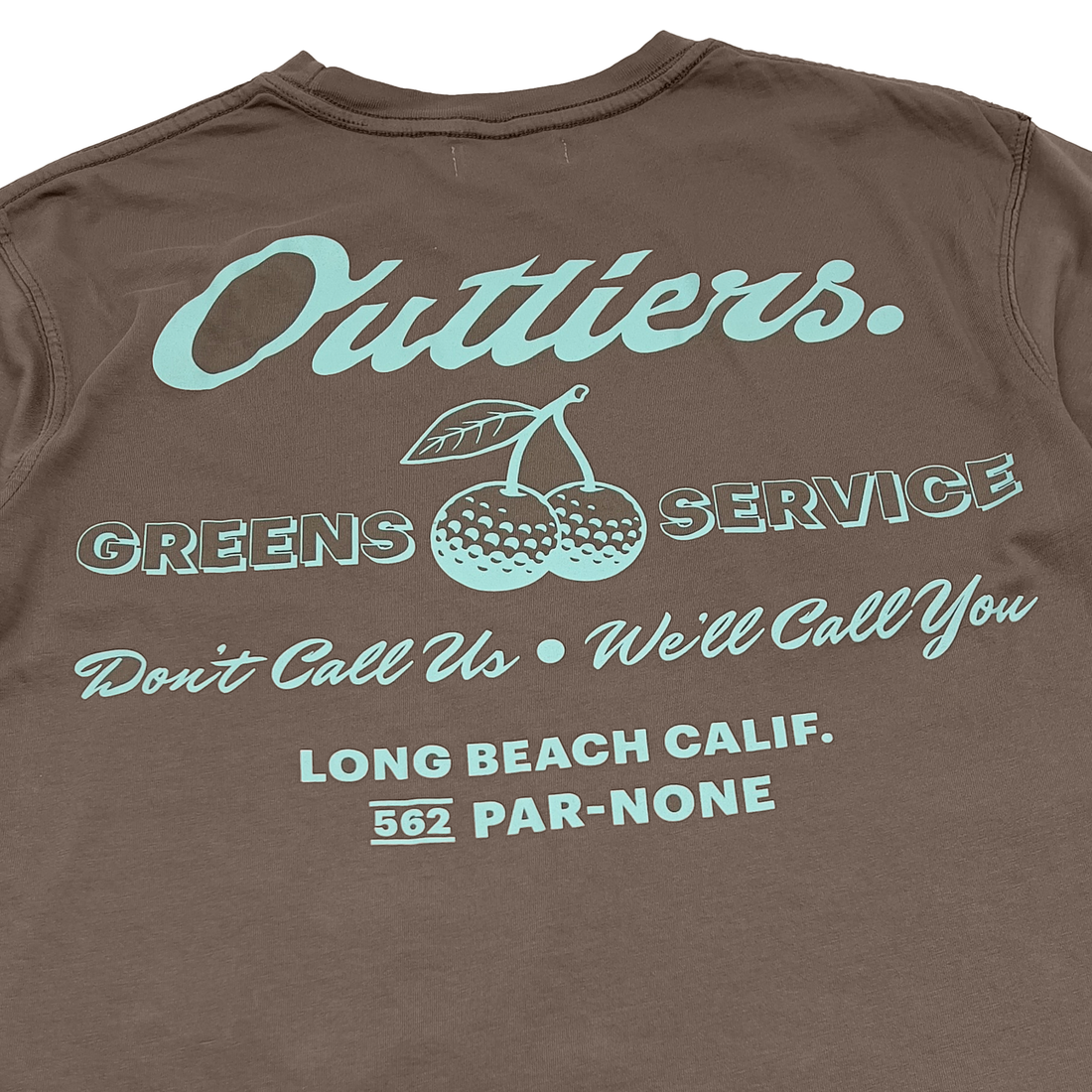 Outliers Golf Green Service Tee  Cinder 2.0