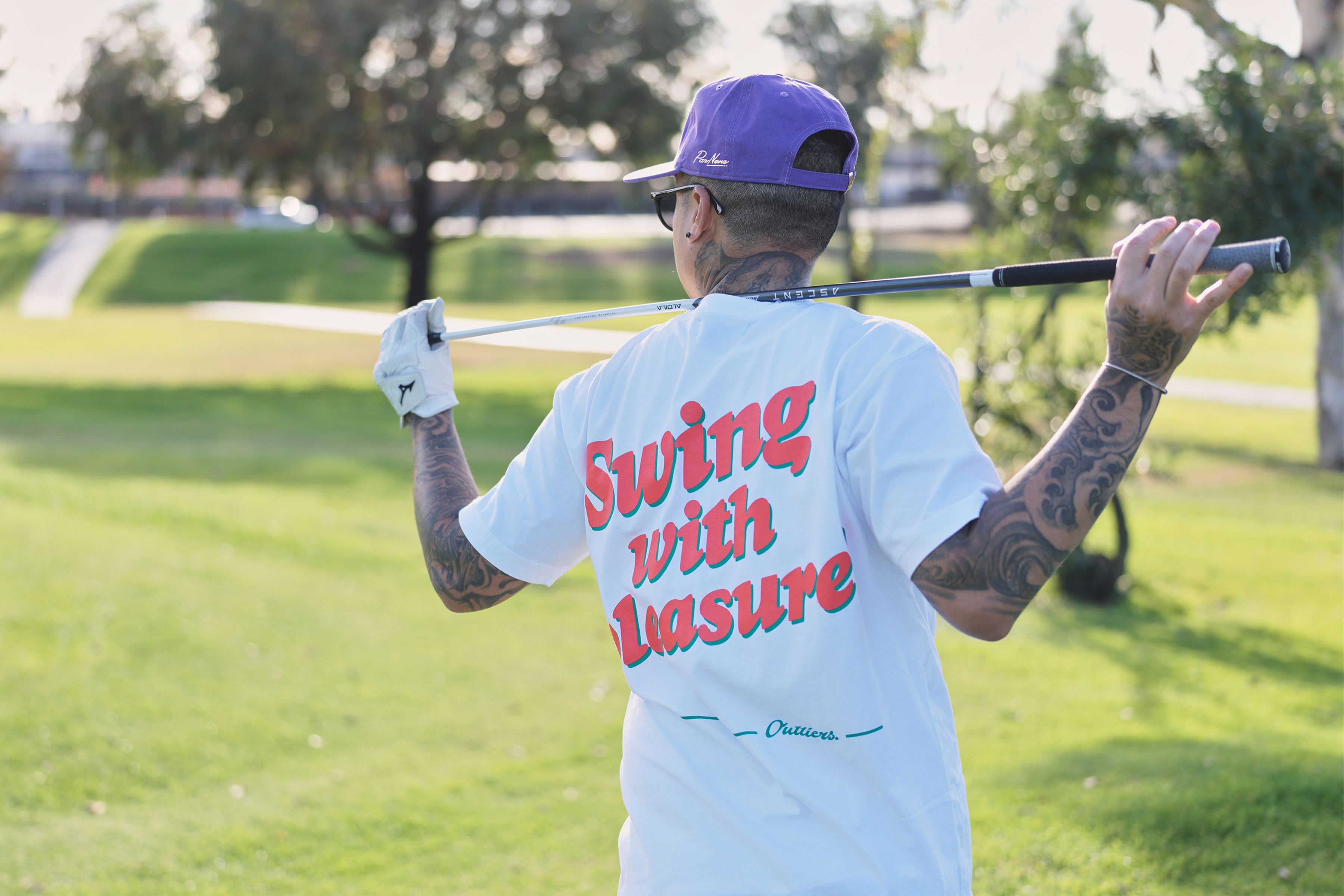 outliers golf lifestyle banner