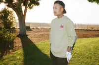 outliers golf crewneck banner