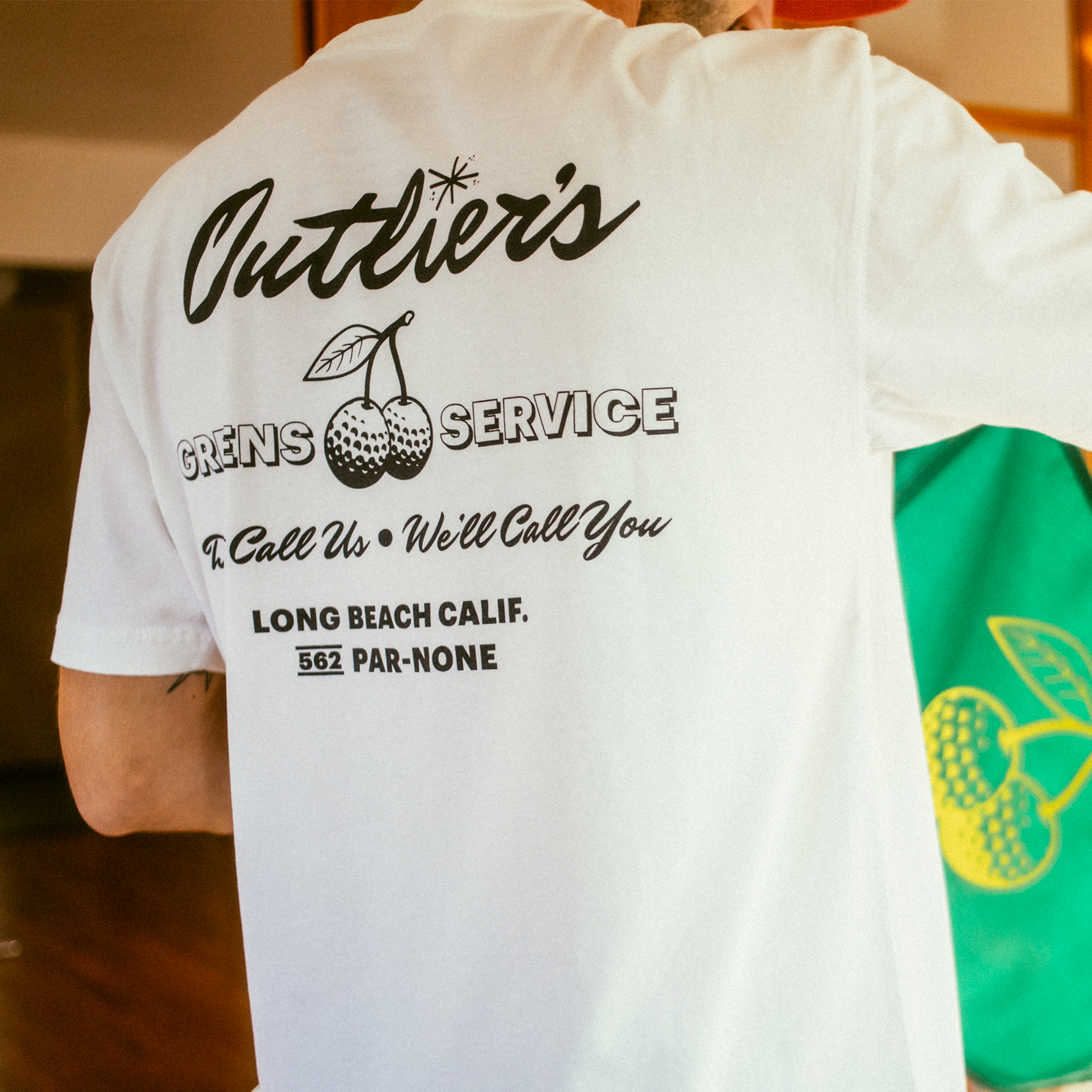 Outliers Golf Green Service Original Tee