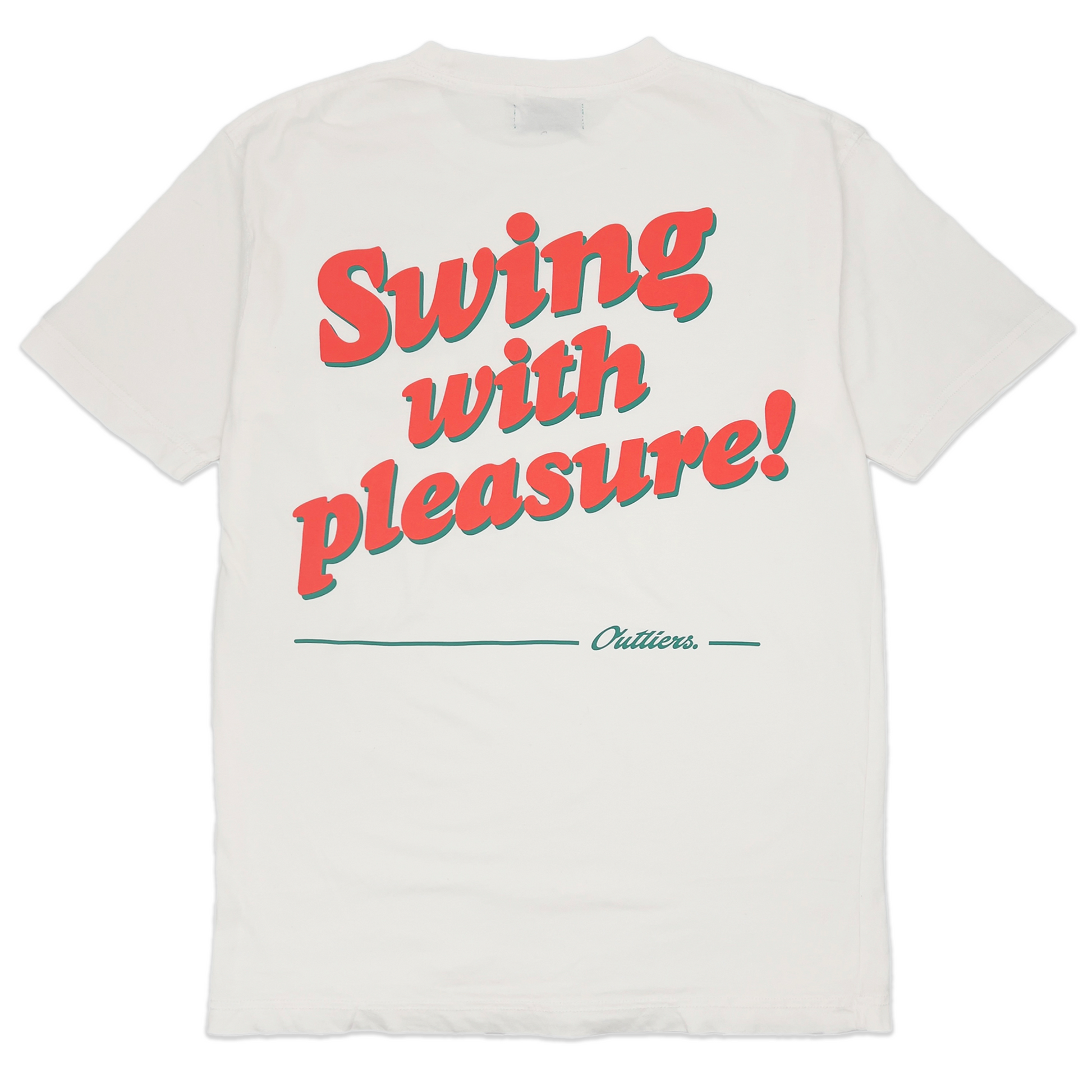 Outliers Golf Swing With Pleasure Capsule Collection Tee