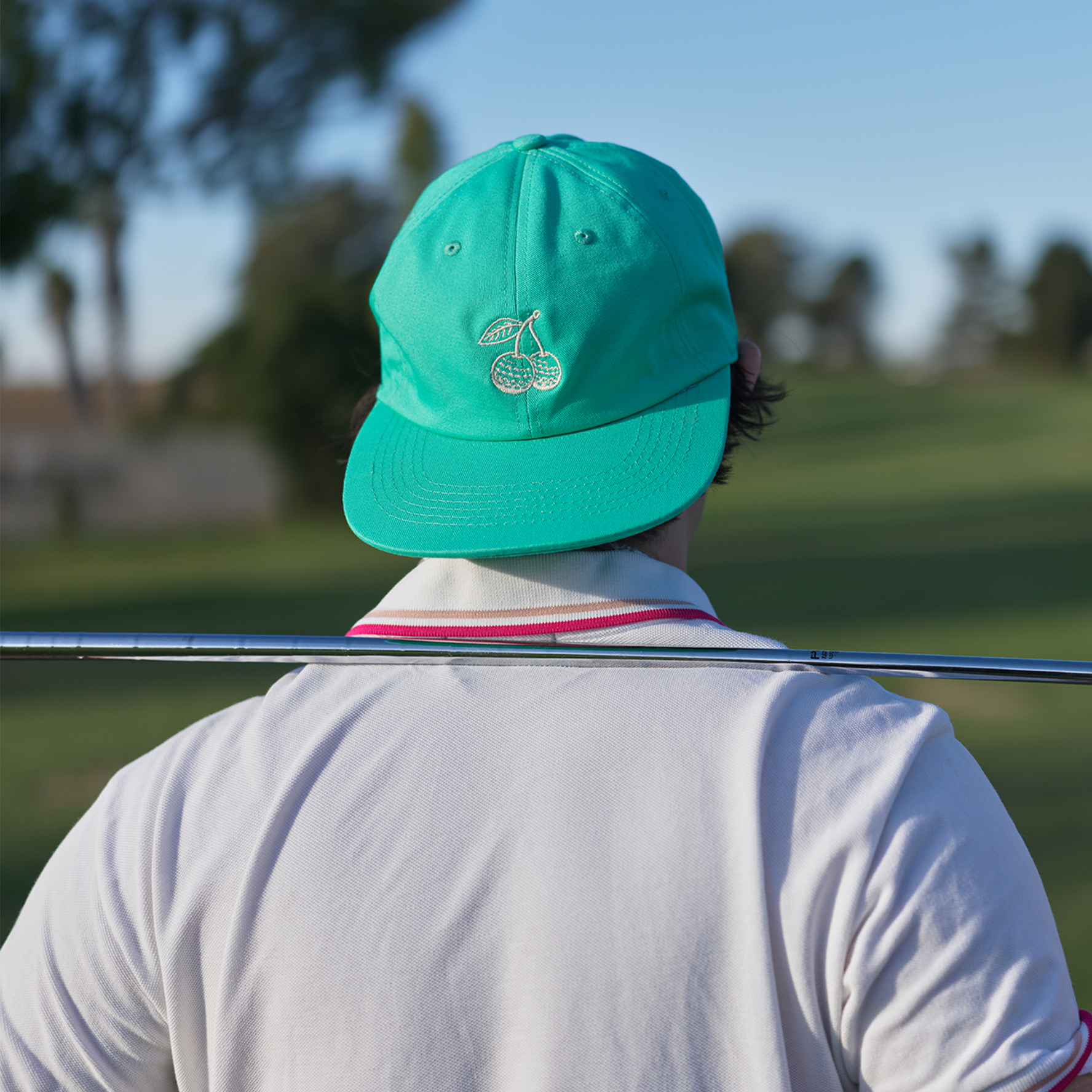 Outliers Golf Two For Twenty Cherry Balls Hat