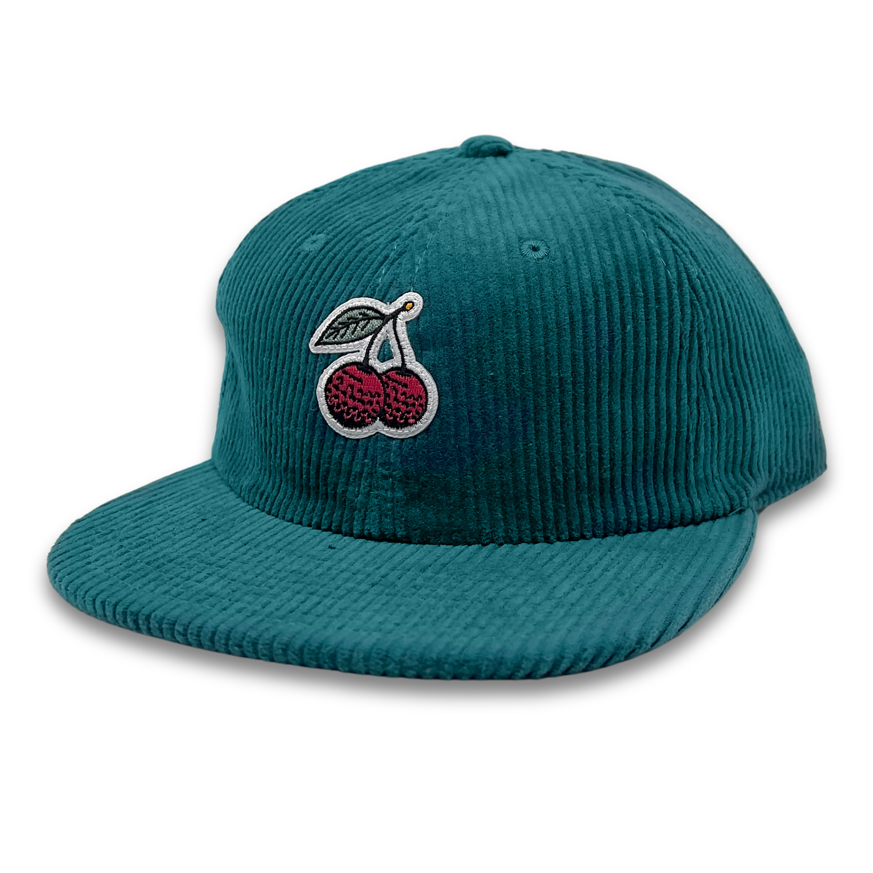 Outliers Corduroy Embroidery Hat - Teal