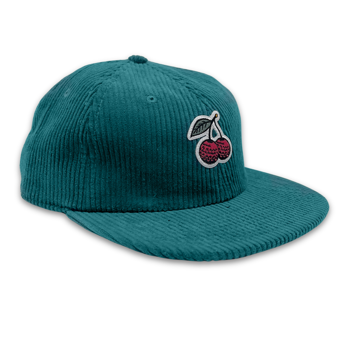 Outliers Corduroy Embroidery Hat - Teal
